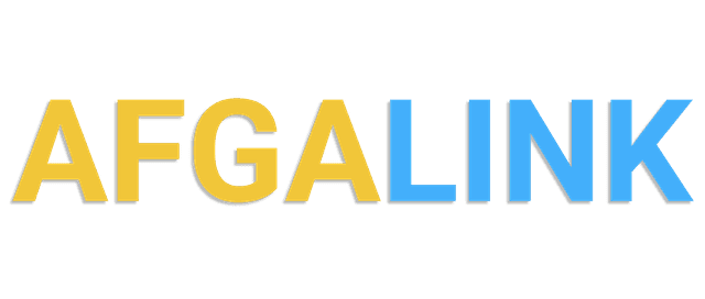 Logotipo tipográfico de AFGALINK